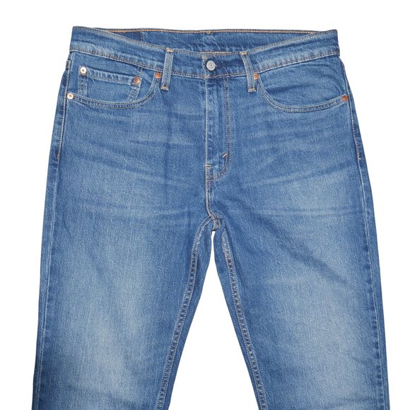 Levi's 511 Slim Fit Jeans Men's Size 34x32 Stretch Denim Dark Wash NWT - Picture 4 of 10